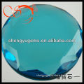 large crystal round glass cut stones MGRD-102-50x6
